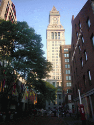 The Custom House Tower, at McKinley Square