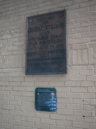 Explanation on the Winthrop Building and the old spring of Boston