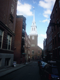Hull Street and the Old North Church