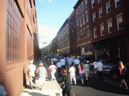 Prince Street with an Italian parade