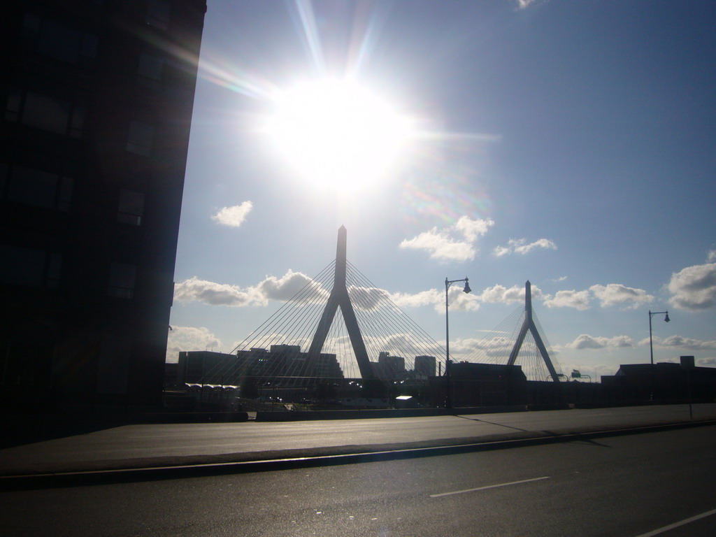 The John F. Fitzgerald Expressway, from the Charlestown Bridge