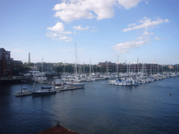 The Charlestown Navy Yard and the Bunker Hill Monument, from the Charlestown Bridge