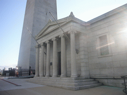 The Bunker Hill Lodge and the Bunker Hill Monument