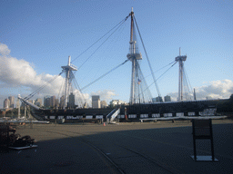 The USS Constitution ship at the Charlestown Navy Yard