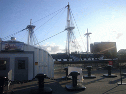 The USS Constitution ship at the Charlestown Navy Yard