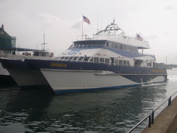 Our Whale Watch boat Voyager III of the New England Aquarium