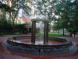 Fountain in the Park between Pearl Street and Congress Street