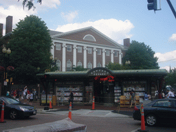 Harvard Square and the Lehman Dudley House, at Harvard