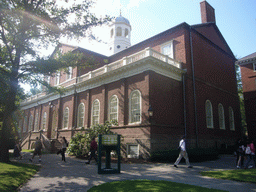 Harvard Hall, at Harvard