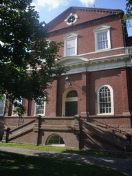 Harvard Hall, at Harvard