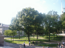 The Harvard Yard and Memorial Church, from the Widener Library, at Harvard