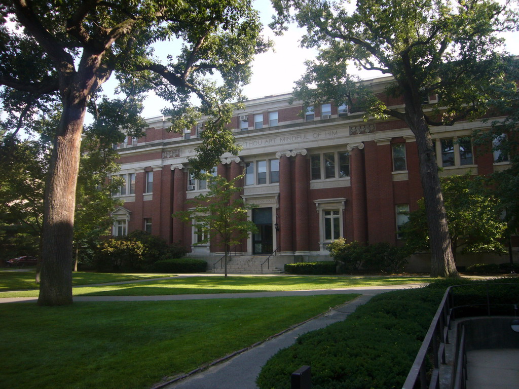 Emerson Hall, at Harvard