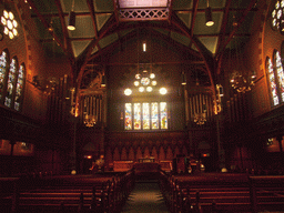 The aisle of the Old South Church