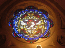 Stained glass window in the Old South Church