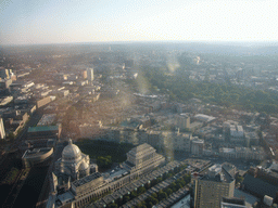 View from the Prudential Tower on the Church of Christ, Scientist and the Back Bay Fens park