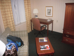 Our living room in the hotel Best Western Roundhouse Suites