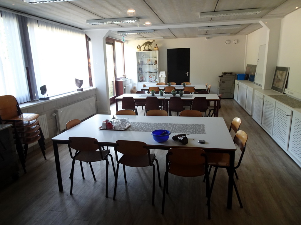 Interior of the meeting room at the Lower Floor of the Museum building of the Oertijdmuseum