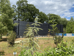 New building at the Oertijdmuseum, viewed from the entrance at the Bosscheweg street, under construction