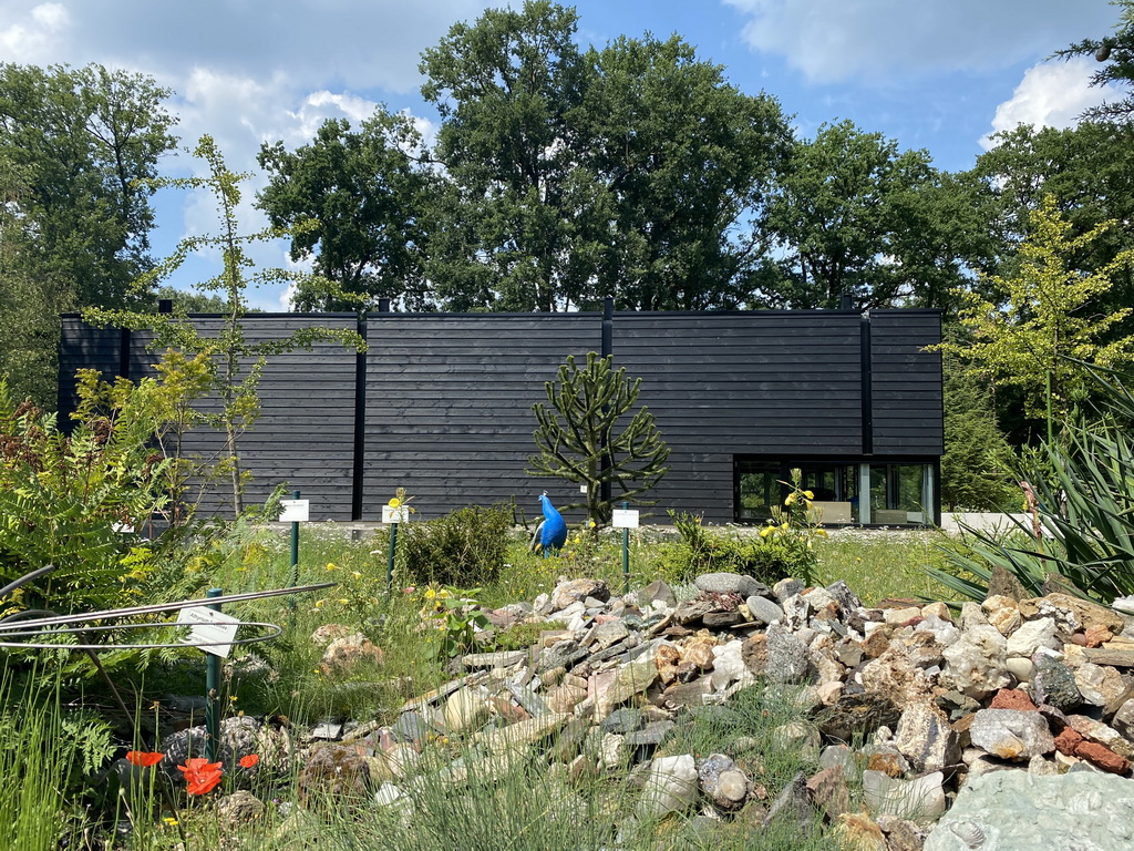 New building at the Oertijdmuseum, viewed from the entrance at the Bosscheweg street, under construction