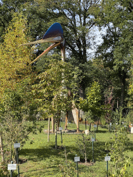 Quetzalcoatlus statue in the Garden of the Oertijdmuseum