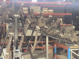 Diplodocus skeleton at the Dino Werkplaats building of the Oertijdmuseum