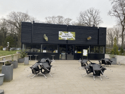Front of the Dino Werkplaats building of the Oertijdmuseum