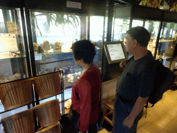 Miaomiao`s parents at the Lower Floor of the Museum Building of the Oertijdmuseum