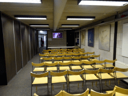 Interior of the Movie Room at the Lower Floor of the Museum building of the Oertijdmuseum