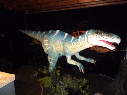 Statue of a Dinosaur at the Upper Floor of the Museum Building of the Oertijdmuseum