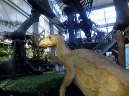 Dinosaur skeleton at the Lower Floor of the Dinohal building of the Oertijdmuseum