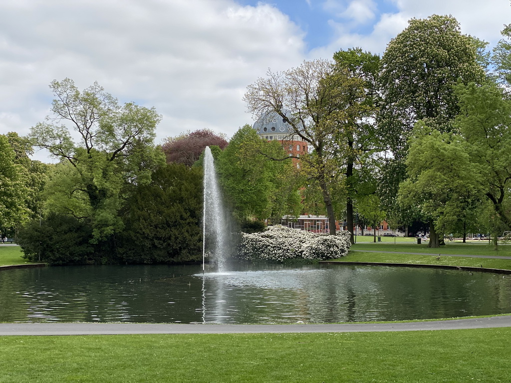 Fountain at the Stadspark Valkenberg