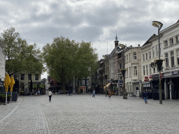 The Kasteelplein square with the Equestrian statue of King William III