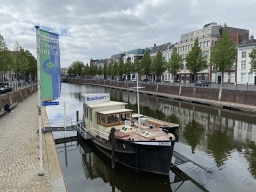 Tour boat at the Haven canal