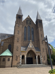 Front of the Sint Laurentiuskerk church at the Ginnekenweg street