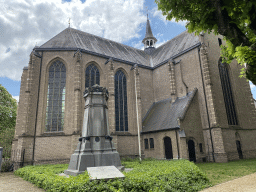 Northeast side of the Protestantse Laurentiuskerk church at the Duivelsbruglaan street