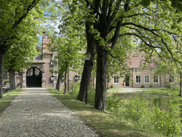 The Poortgebouw building of Bouvigne Castle at the Bouvignelaan street