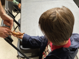 Max with an Australian Walking Stick at the lower floor of the Reptielenhuis De Aarde zoo