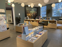 Interior of the souvenir shop at the Ground Floor of the Stedelijk Museum Breda