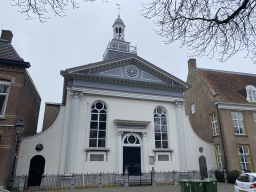 Front of the Johanneskerk church at the Dreef street