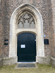 Entrance to the Sint-Martinuskerk church, at the west side