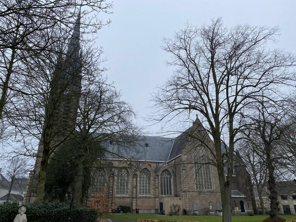 South side of the Sint-Martinuskerk church, viewed from the cemetery