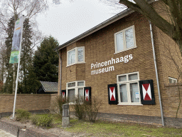 Front of the Princenhaags Museum at the Haagweg road