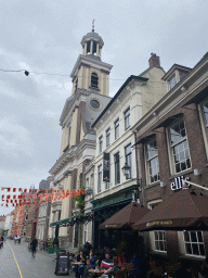 The Sint Janstraat street with the St. Antonius Cathedral