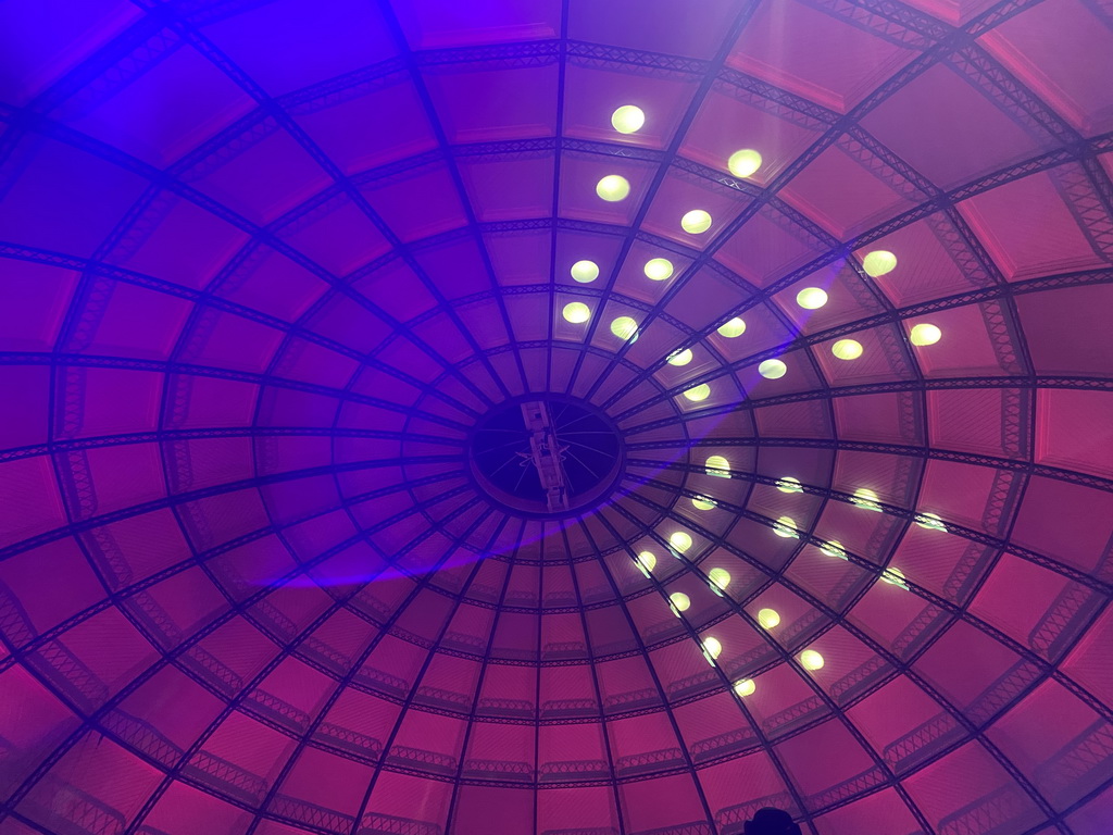 Ceiling of the Dome of the Koepelgevangenis building, during the `Vleugels to the Max` exhibition