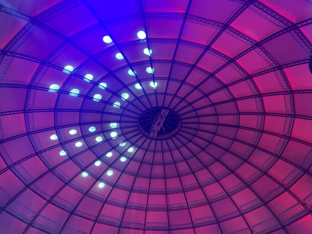 Ceiling of the Dome of the Koepelgevangenis building, during the `Vleugels to the Max` exhibition