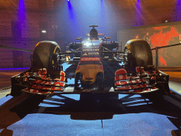 Front of the Scuderia Toro Rosso STR10 Formula 1 car at the `Vleugels to the Max` exhibition at the Koepelgevangenis building