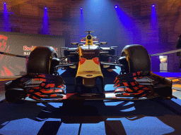 Front of the Red Bull Racing RB12 Formula 1 car at the `Vleugels to the Max` exhibition at the Koepelgevangenis building