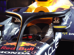 Cockpit of the Red Bull Racing RB16B Formula 1 car at the `Vleugels to the Max` exhibition at the Koepelgevangenis building