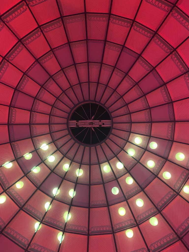 Ceiling of the Dome of the Koepelgevangenis building, during the `Vleugels to the Max` exhibition