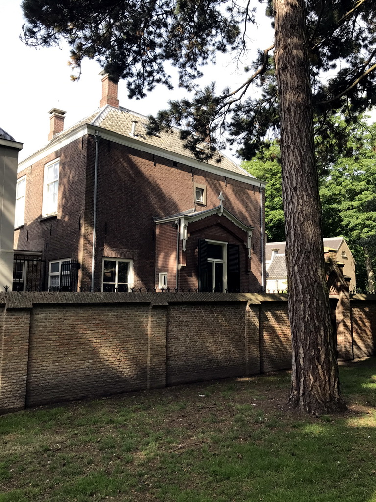 Back side of the Begijnhof building, viewed from the Stadspark Valkenberg